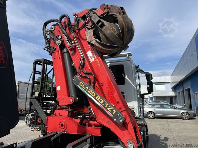 Hooklift truck with crane Iveco Stralis 480