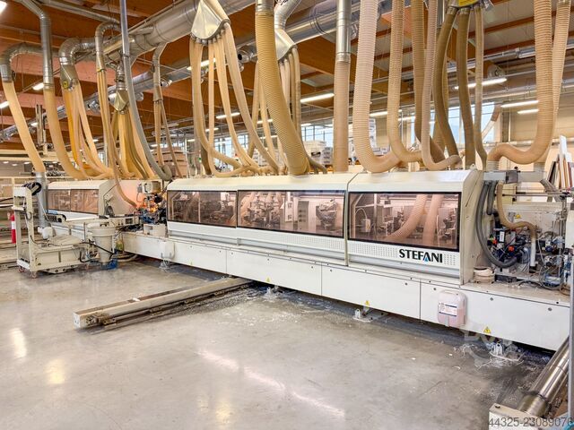 Doppelseitige Kantenanleimmaschine STEFANI EVOLUTION SB