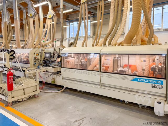 Doppelseitige Kantenanleimmaschine STEFANI EVOLUTION SB