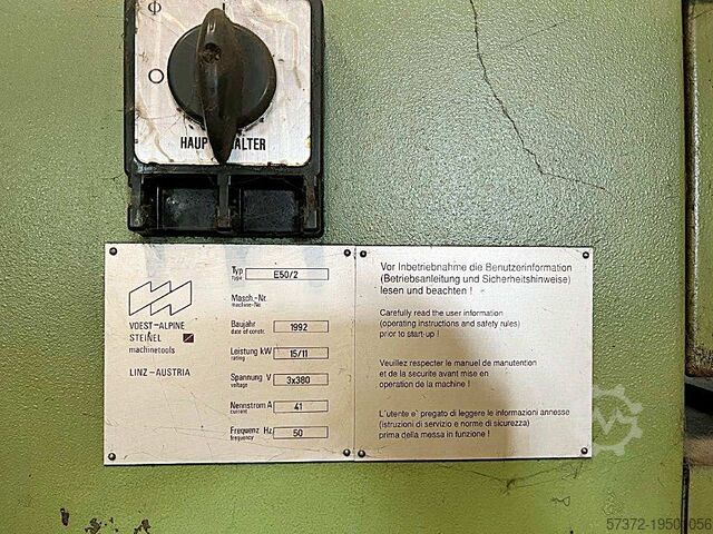 CNC Zyklendrehmaschine Voest-Alpine E 50/2