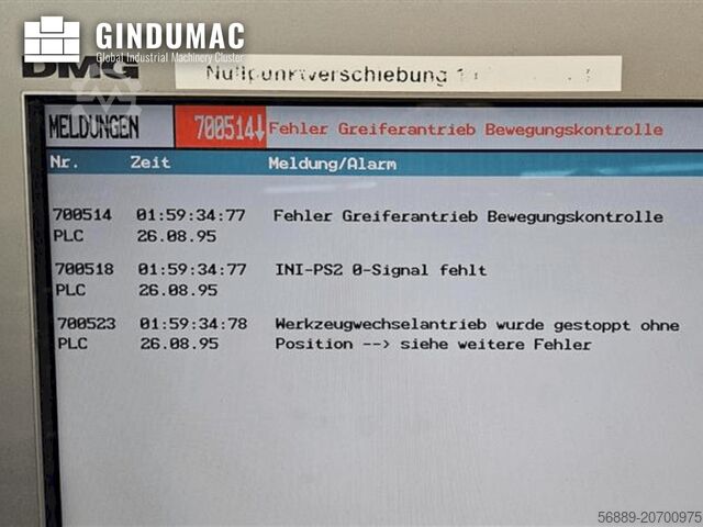 VERTIKALES BEARBEITUNGSZENTRUM DMG DECKEL MAHO DMC 635V eco