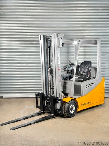Electric 3-wheeler Jungheinrich EFG 213 - Service Neu - 4.760Std. - Batterie 83%