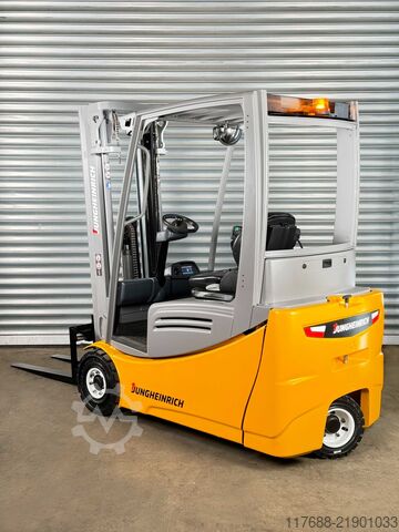 Electric 3-wheeler Jungheinrich EFG 213 - Service Neu - 4.760Std. - Batterie 83%
