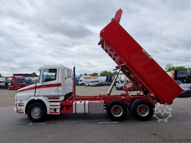 Tipper Scania T124-470 6x2 - Tipper - Manual gearbox - Full s...