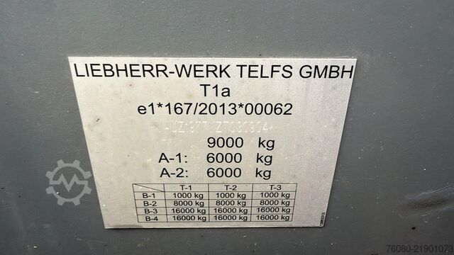 Teleskoplader Liebherr T42-7S (INCL BUCKET / BE MACHINE / LIKE NEW / 7...