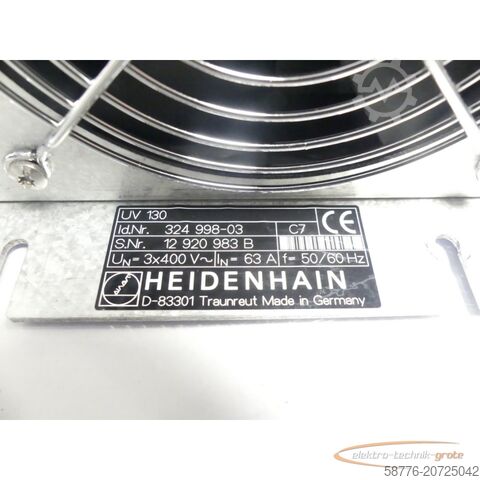 Component Heidenhain UV 130 ID 324 998B generalüberholt + 3 Monaten Gewährl.