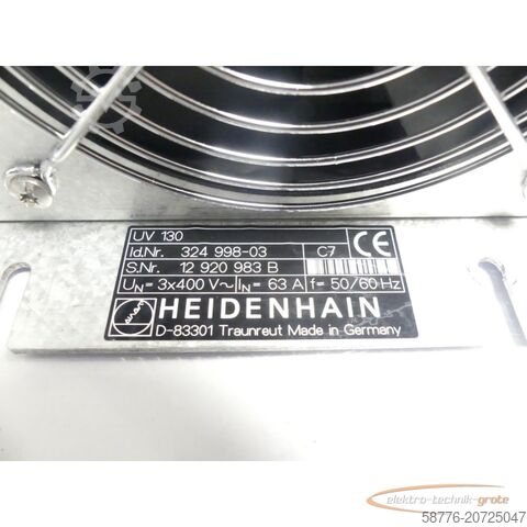 Component Heidenhain UV 130 ID 324 998-03 generalüberholt mit 3 Mon. Gewährleistung 12920983B Im Autausch ( Exchange)