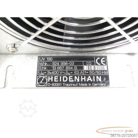 Component Heidenhain UV 130 Id. 324 998-03 SN:13667894B - generalüberholt mit 3 Monaten Gewährleistung-