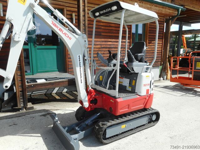 Mini excavator Takeuchi TB 217R ( 1.680kg )