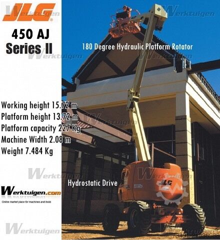 Scissor lift JLG 450AJ Diesel Allrad 16m