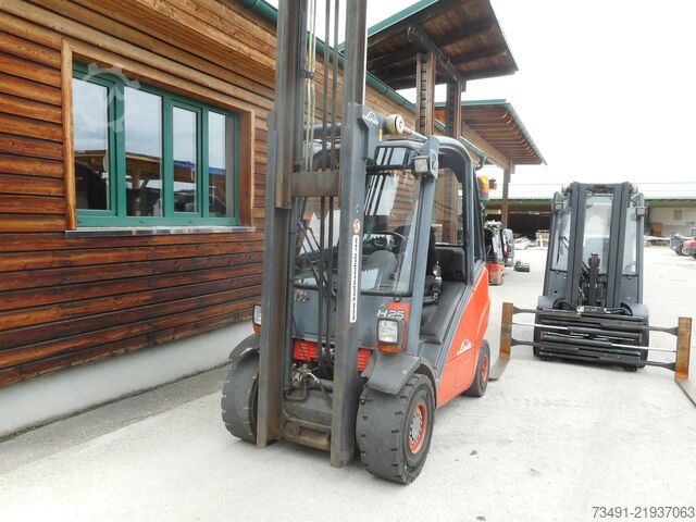Forklift Linde H25D Triplex SS 4.Kreis