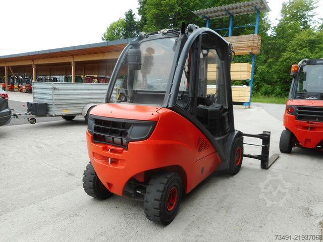 Forklift Linde H30D Triplex + SS + ZV