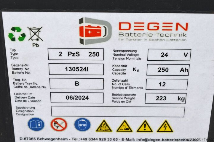 Hochhubwagen Jungheinrich EJD 222