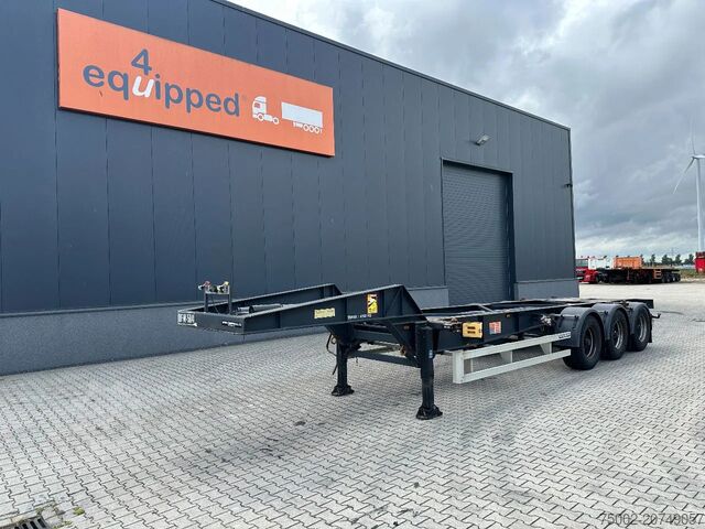 Containertransport TURBOS HOET Turbo's Hoet 20FT HC GOOSENECK ADR CHASSIS / BP...