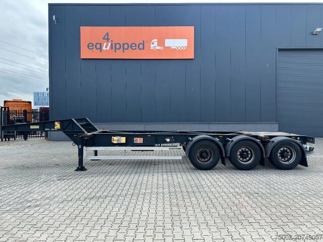 Containertransport TURBOS HOET Turbo's Hoet 20FT HC GOOSENECK ADR CHASSIS / BP...