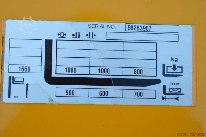 Hochhubwagen Jungheinrich EJD 120