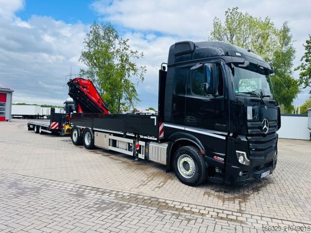 LKW mit Pritsche (offen) MERCEDES-BENZ Actros 2548 mit F545RA.2.28 Container, Sofort