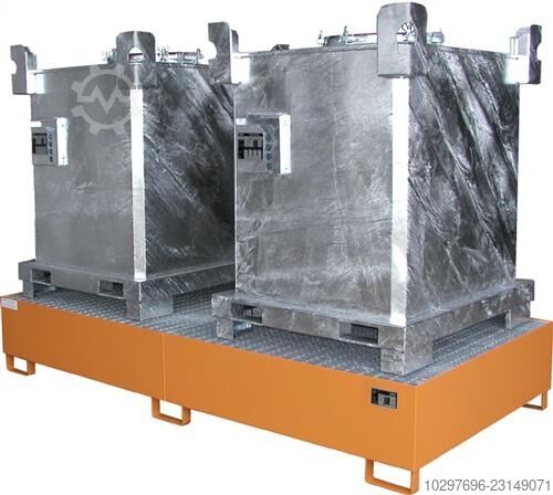 Drip tray 1000 l L2650xW1300xH435 mm - 1 pc  