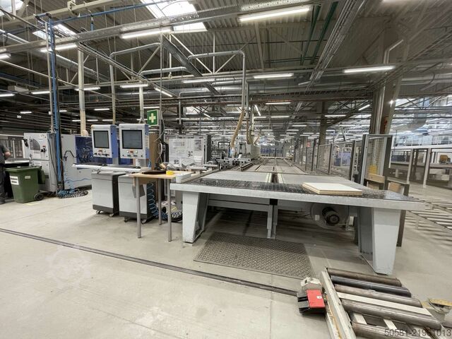 Edgebanding line HOMAG KAL Profi 330+KAL Profi 370+Profi TBL100