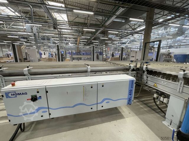 Edgebanding line HOMAG KAL Profi 330+KAL Profi 370+Profi TBL100