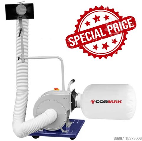 Absaugung von Sägespänen CORMAK FM230DBK