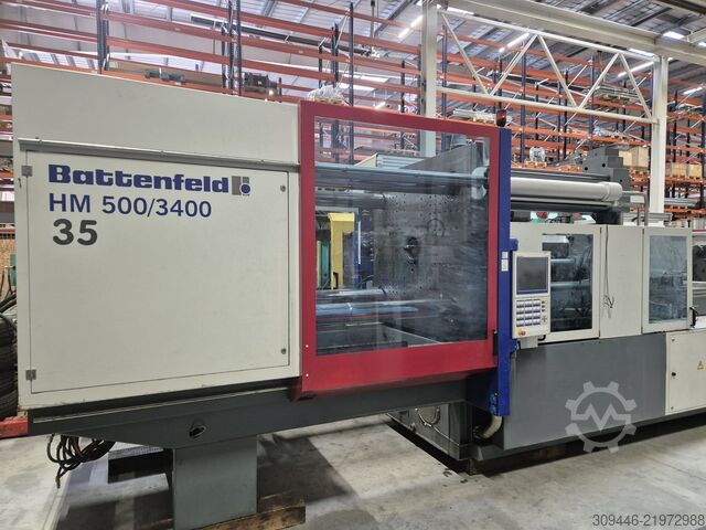 Injection molding machine BATTENFELD HM 500/3400