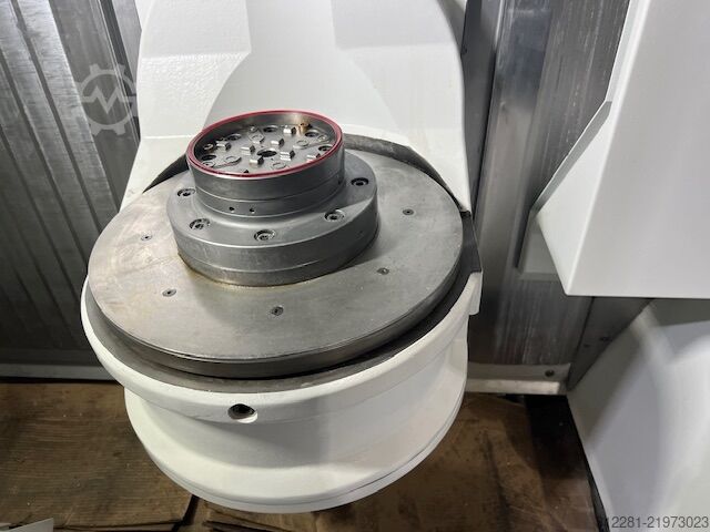 5-axis universal machining center MIKRON HPM 450U +SYSTEM 3R WORKPARTNER