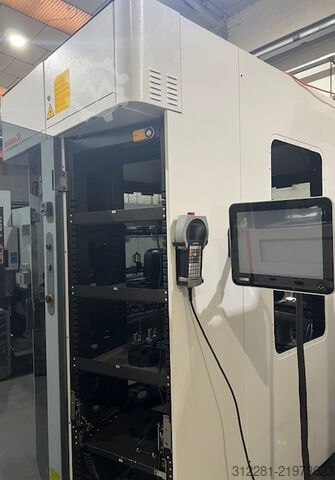 5-axis universal machining center MIKRON HPM 450U +SYSTEM 3R WORKPARTNER