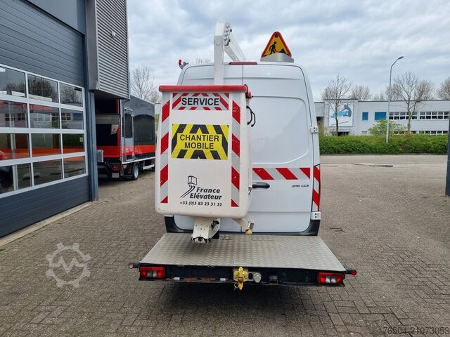 Aerial platform Mercedes-Benz Sprinter 316 CDI/ Hoogwerker/ Platform 12.5m/ 8...