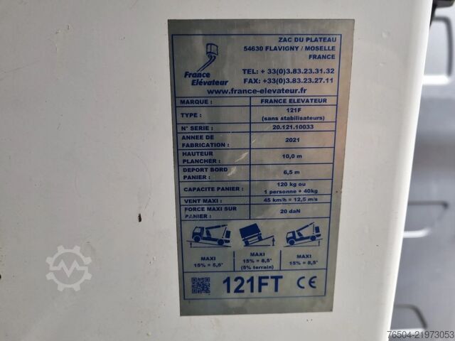 Aerial platform Mercedes-Benz Sprinter 316 CDI/ Hoogwerker/ Platform 12.5m/ 8...