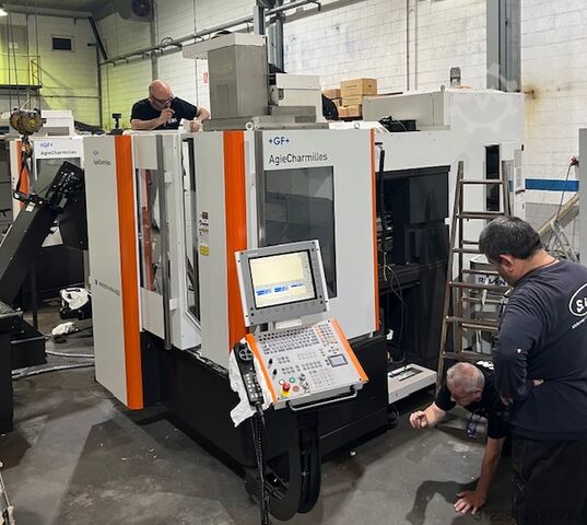 5-axis vertical machining centre MIKRON HPM 450U WPC