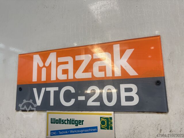 Vertical machining center MAZAK VTC-20 B