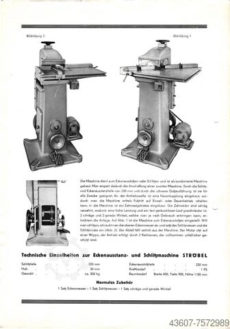 Corner Punching and Slot machine Ströbel ES-SM