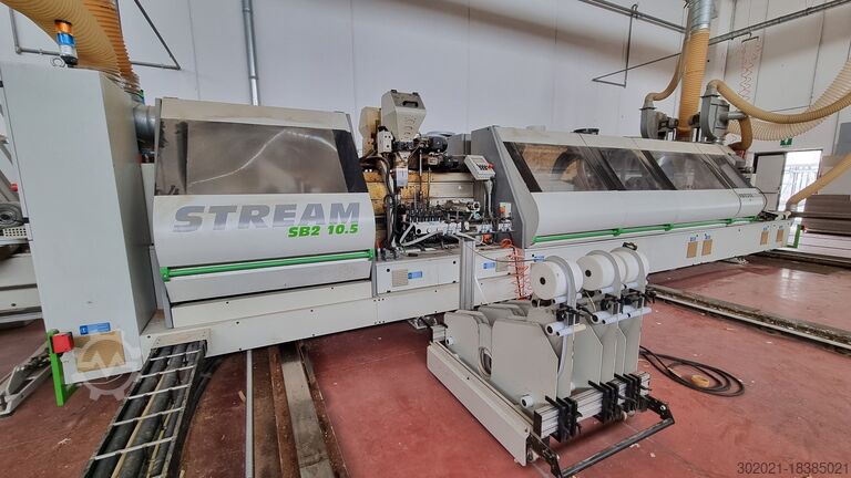 DOUBLE-SIDED SQUARING MACHINE BIESSE STREAM SB2 10.5