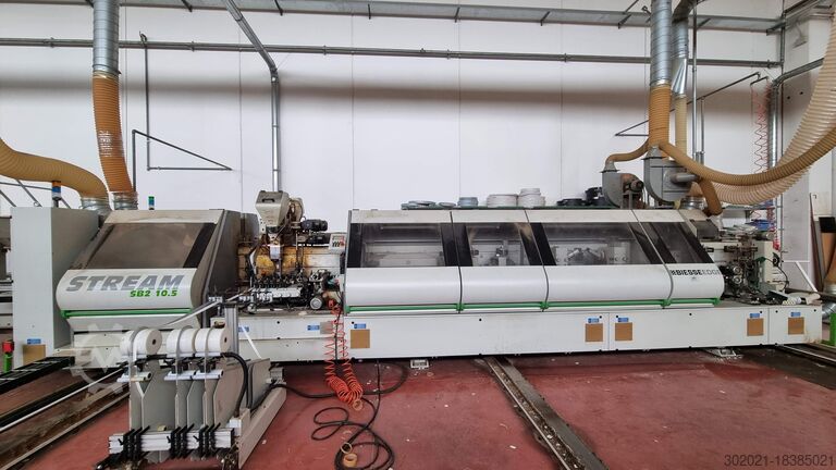 DOUBLE-SIDED SQUARING MACHINE BIESSE STREAM SB2 10.5