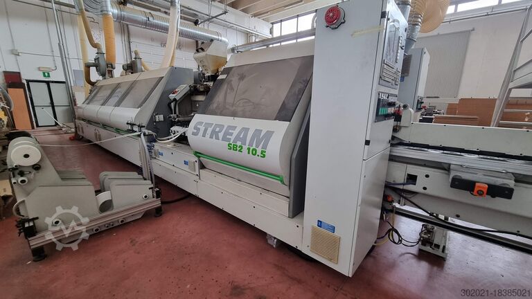 DOUBLE-SIDED SQUARING MACHINE BIESSE STREAM SB2 10.5