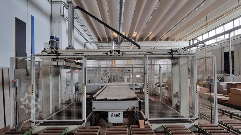 DOUBLE-SIDED SQUARING MACHINE BIESSE STREAM SB2 10.5