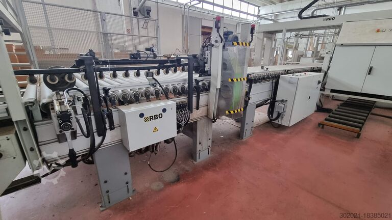 DOUBLE-SIDED SQUARING MACHINE BIESSE STREAM SB2 10.5