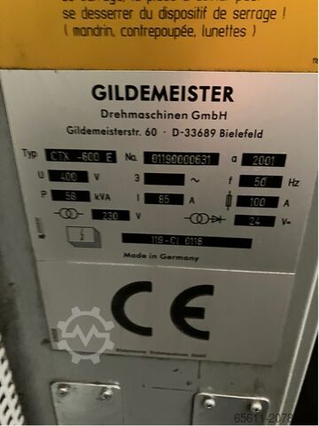 CNC-Dreh- und Fräszentrum Gildemeister CTX 600 E