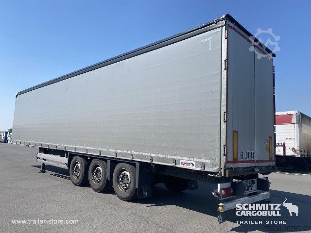 Open semitrailer with tarp Schmitz Cargobull Semitrailer Curtainsider Standard