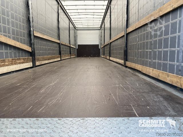 Open semitrailer with tarp Schmitz Cargobull Semitrailer Curtainsider Standard