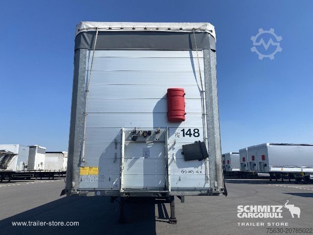 Open semitrailer with tarp Schmitz Cargobull Semitrailer Curtainsider Standard