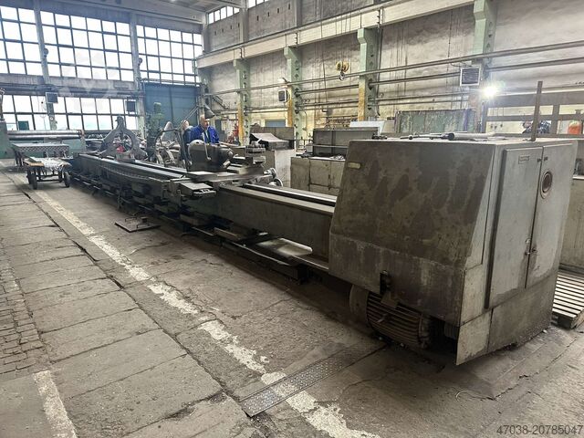 Leit-/Zugspindeldrehmaschine POREBA TPK 80 x 10.000