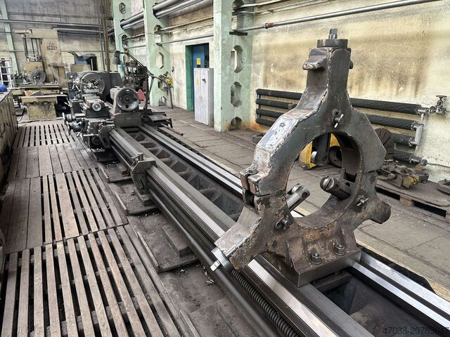 Leit-/Zugspindeldrehmaschine POREBA TPK 80 x 10.000