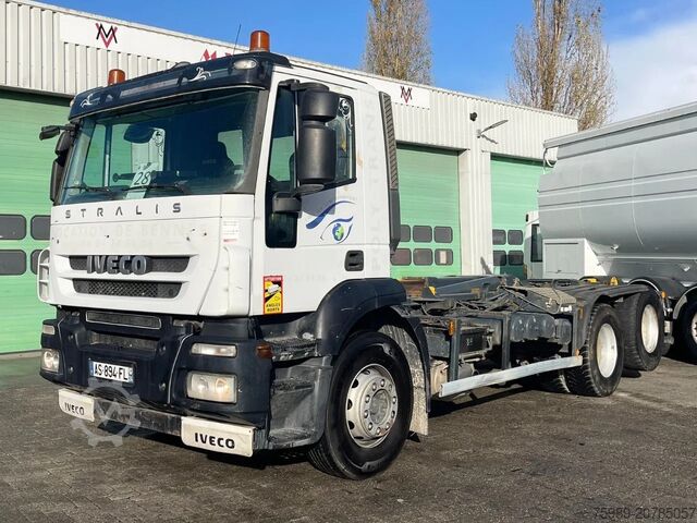 Kranwagen Iveco Stralis 360 6x2 Manual gearbox