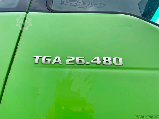 Standard-SZM MAN TGA 26.480 Manual 6x2, PTO/ Hydrauliek