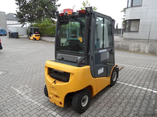 Diesel Forklift Jungheinrich DFG 425 - Triplex - Kabine - wenig Stunden