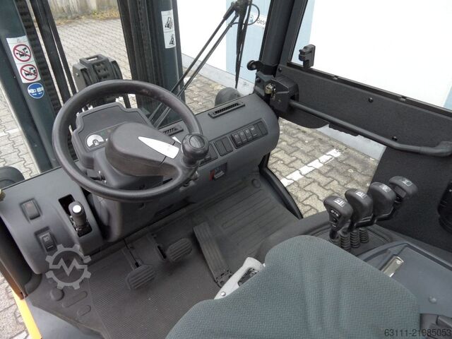Diesel Forklift Jungheinrich DFG 425 - Triplex - Kabine - wenig Stunden