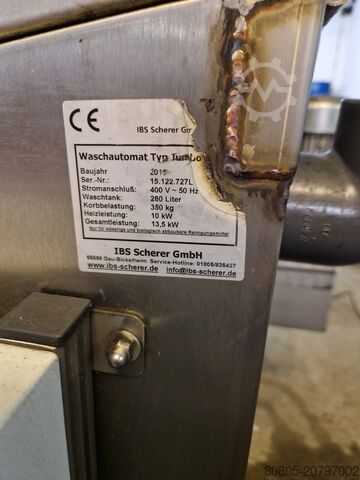 Parts washer, cleaning system, IBS Waschautomat Typ JUMBO 115-2 Typ JUMBO 115-2