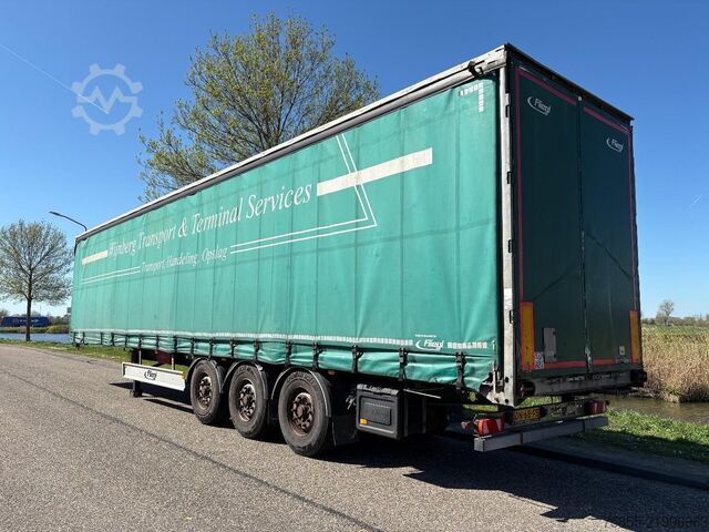Curtain sided Fliegl SDS 350 Lift-Axle / BPW Disc / NEW APK-TÜV / NL...